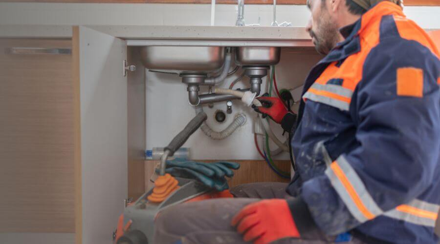Professional sewer line replacement in Clarksburg, MD